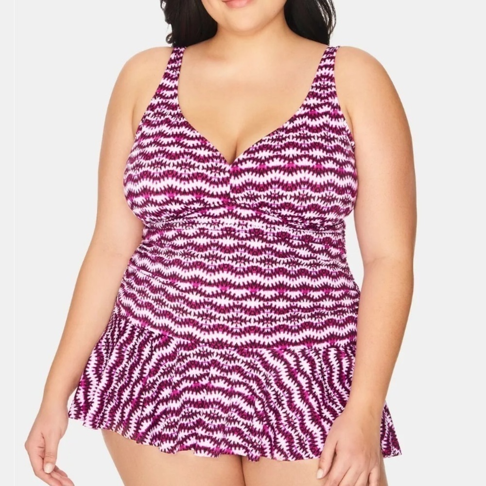 SWIM Solutions Plus Spring Play 1 Piece Swimdress